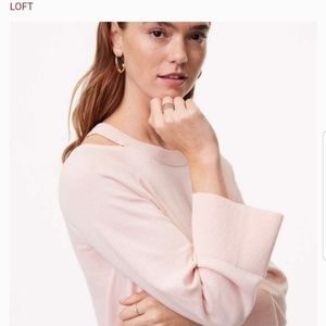 Loft Blush colored sweater top